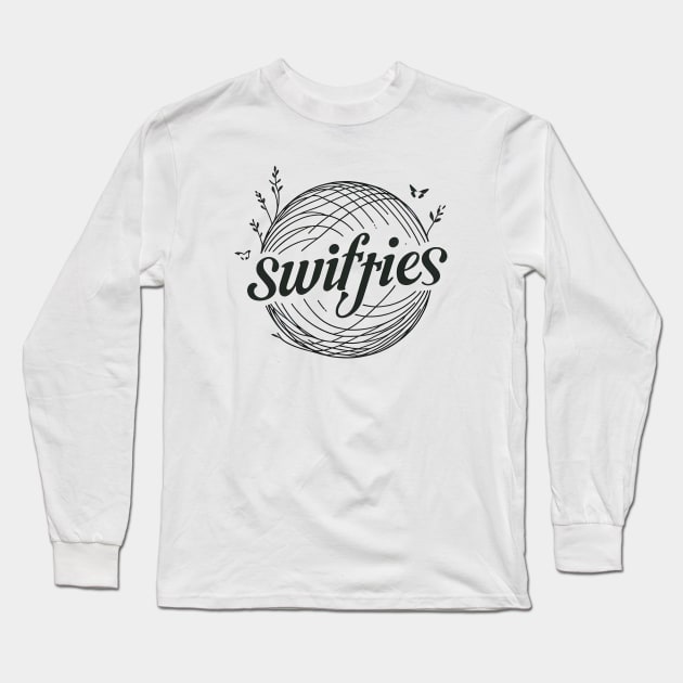 Swifties Long Sleeve T-Shirt by Rawlifegraphic